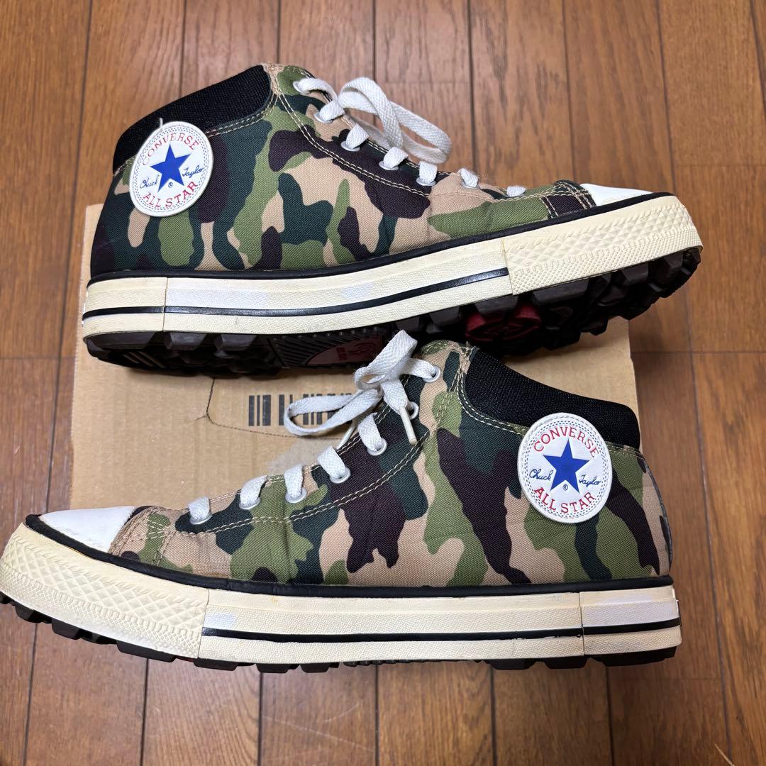 超希少 コンバース オールスター ゴルフシューズ ハイカット 迷彩