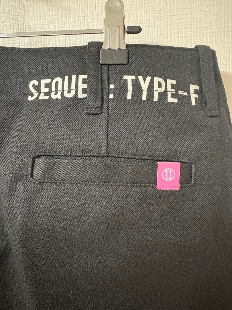 シークエル TYPE-F ブラックチノパン