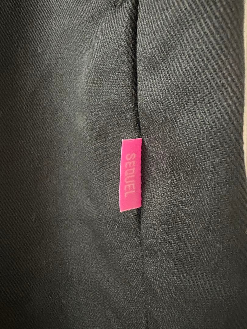 シークエル TYPE-F ブラックチノパン