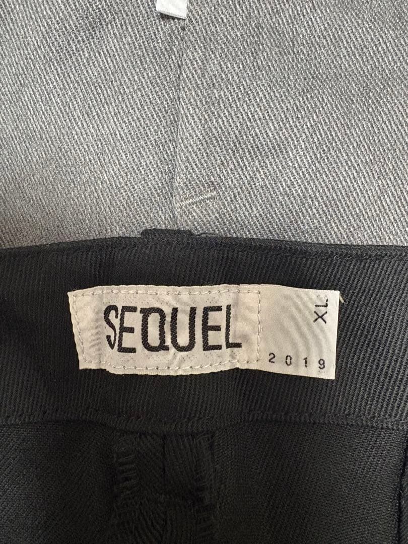 シークエル TYPE-F ブラックチノパン