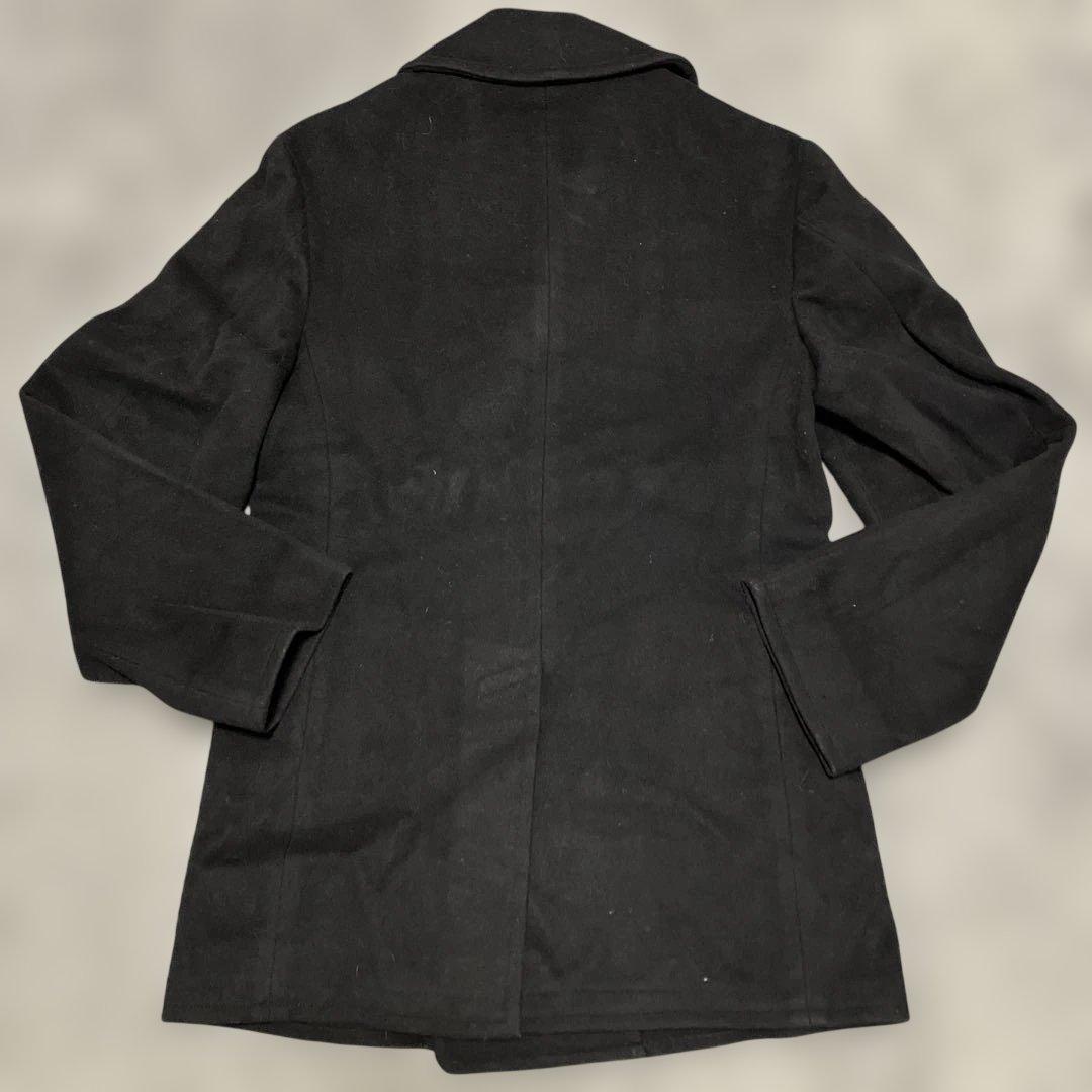 70年代 ウールピーコート USネイビー 米海軍 メンズS