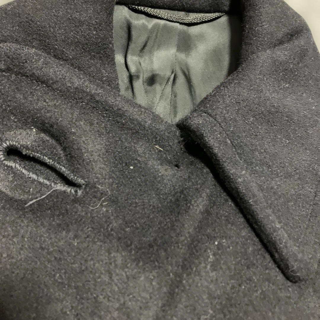 70年代 ウールピーコート USネイビー 米海軍 メンズS