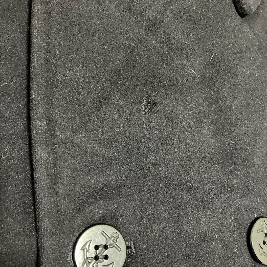 70年代 ウールピーコート USネイビー 米海軍 メンズS
