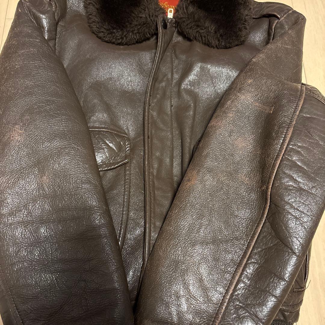 70s～80sR.Sherman G-1フライトジャケット焦茶