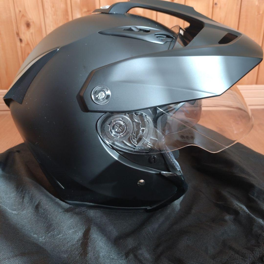 マルシン工業TE-1 ジェットヘルメット Lサイズ インナーバイザー