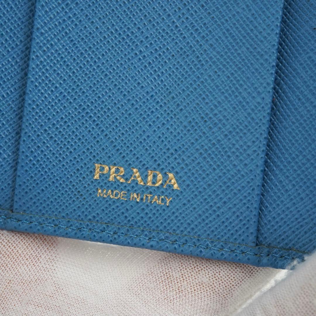 ✨未使用に近い・箱付き✨　PRADA キーケース　サフィアーノレザー　6連　刻印