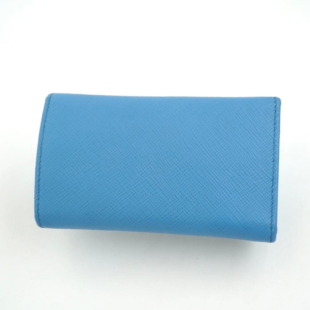 ✨未使用に近い・箱付き✨　PRADA キーケース　サフィアーノレザー　6連　刻印