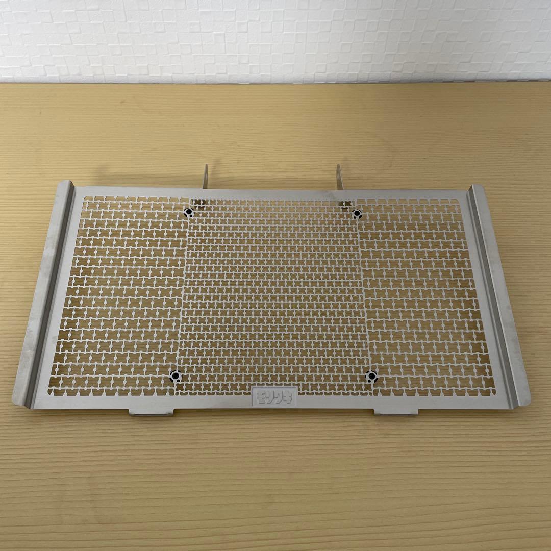 CB400SBモリワキラジエーターコアガード シルバー