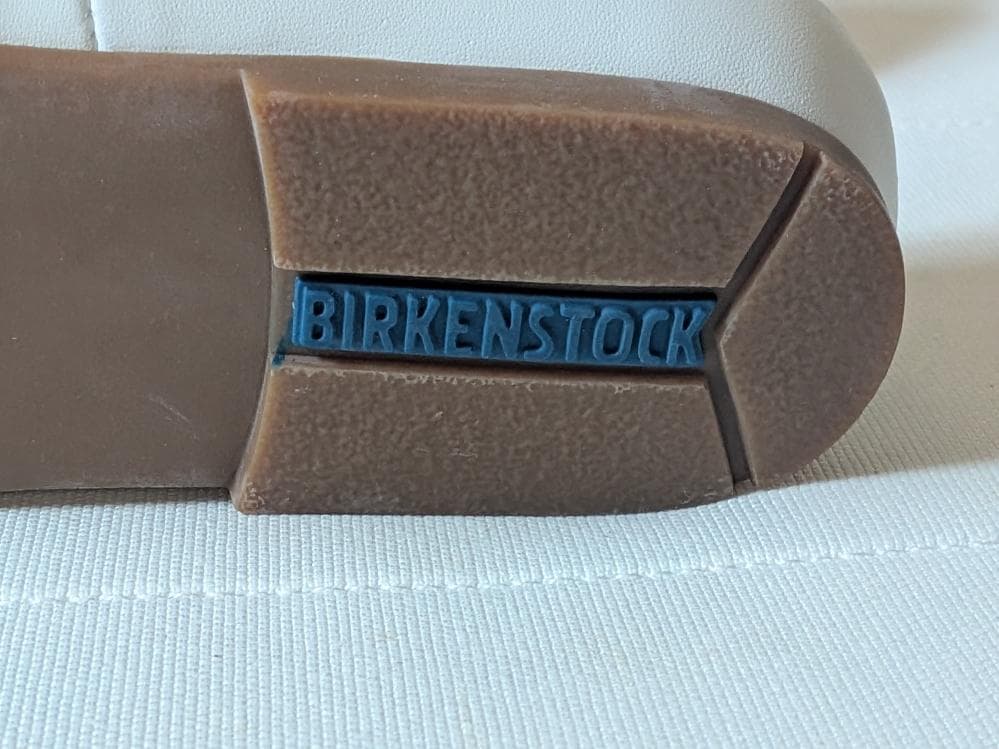 新品BIRKENSTOCKリズモアホワイト、赤 レザーシューズ 2足