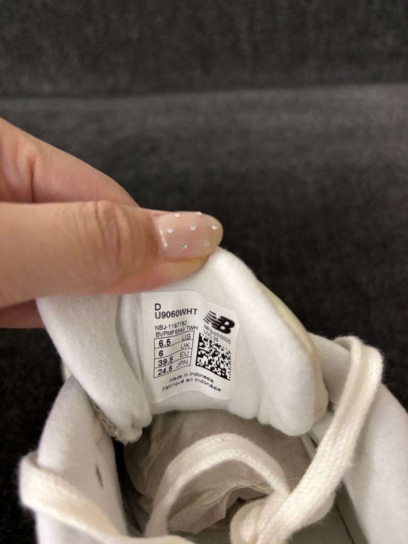 New Balance U9060WHT 24.5㎝
