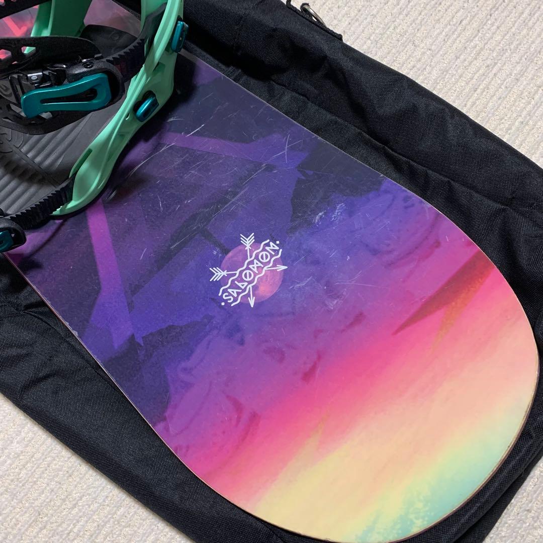 SALOMON WONdER 139 ・ FLUX gu XS セット