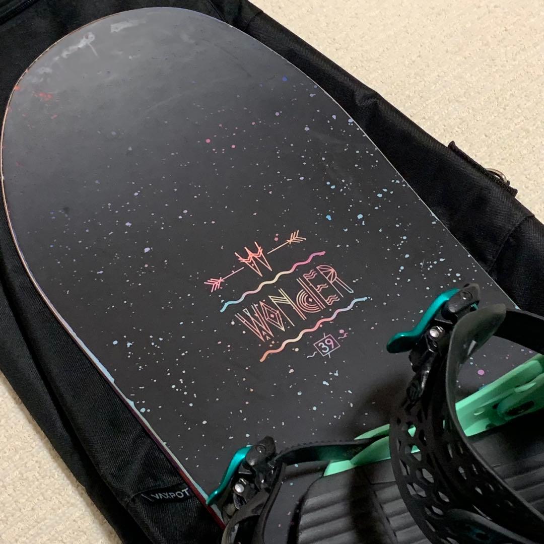 SALOMON WONdER 139 ・ FLUX gu XS セット