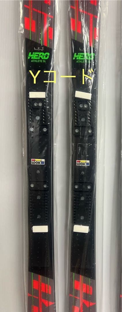 新品未使用　HERO ATHLETE FIS SL FAC 165 Yコード