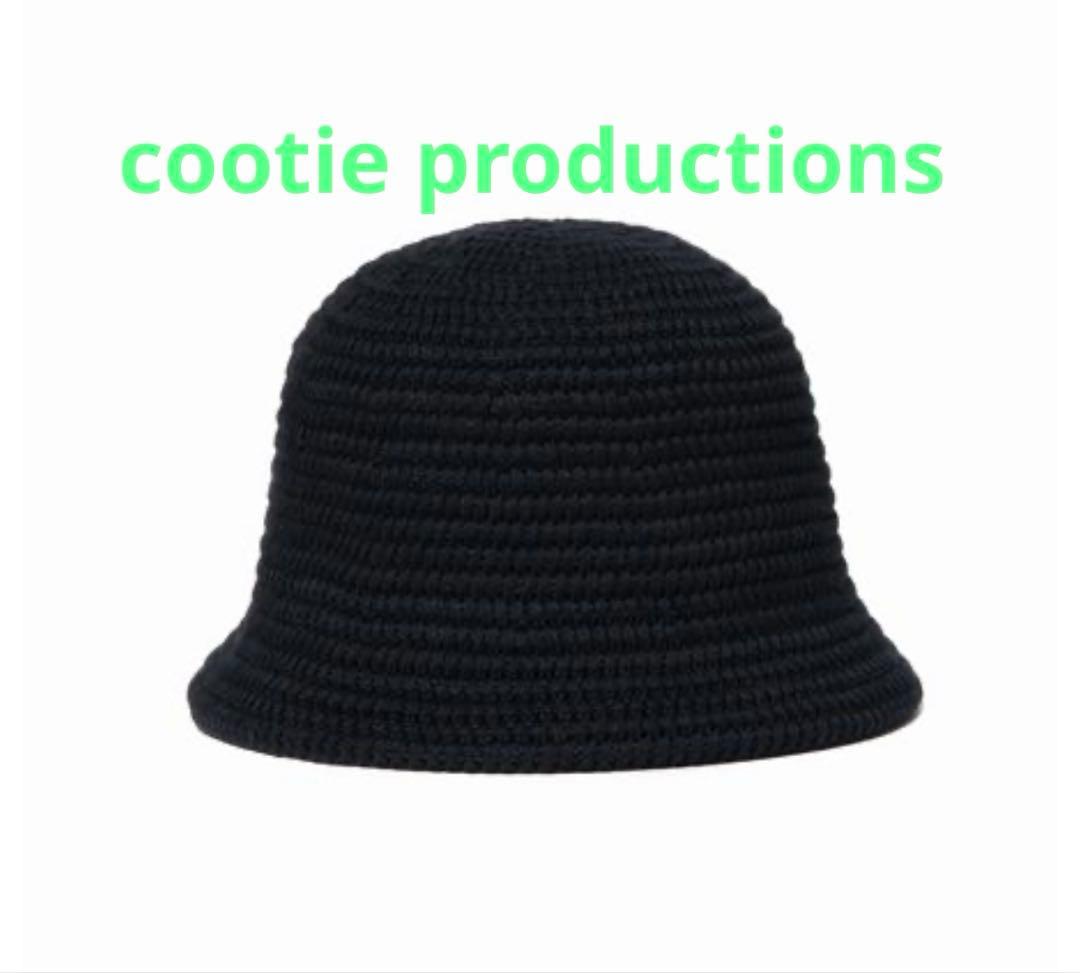 cootie クラッシャーハット　ブラック　kj