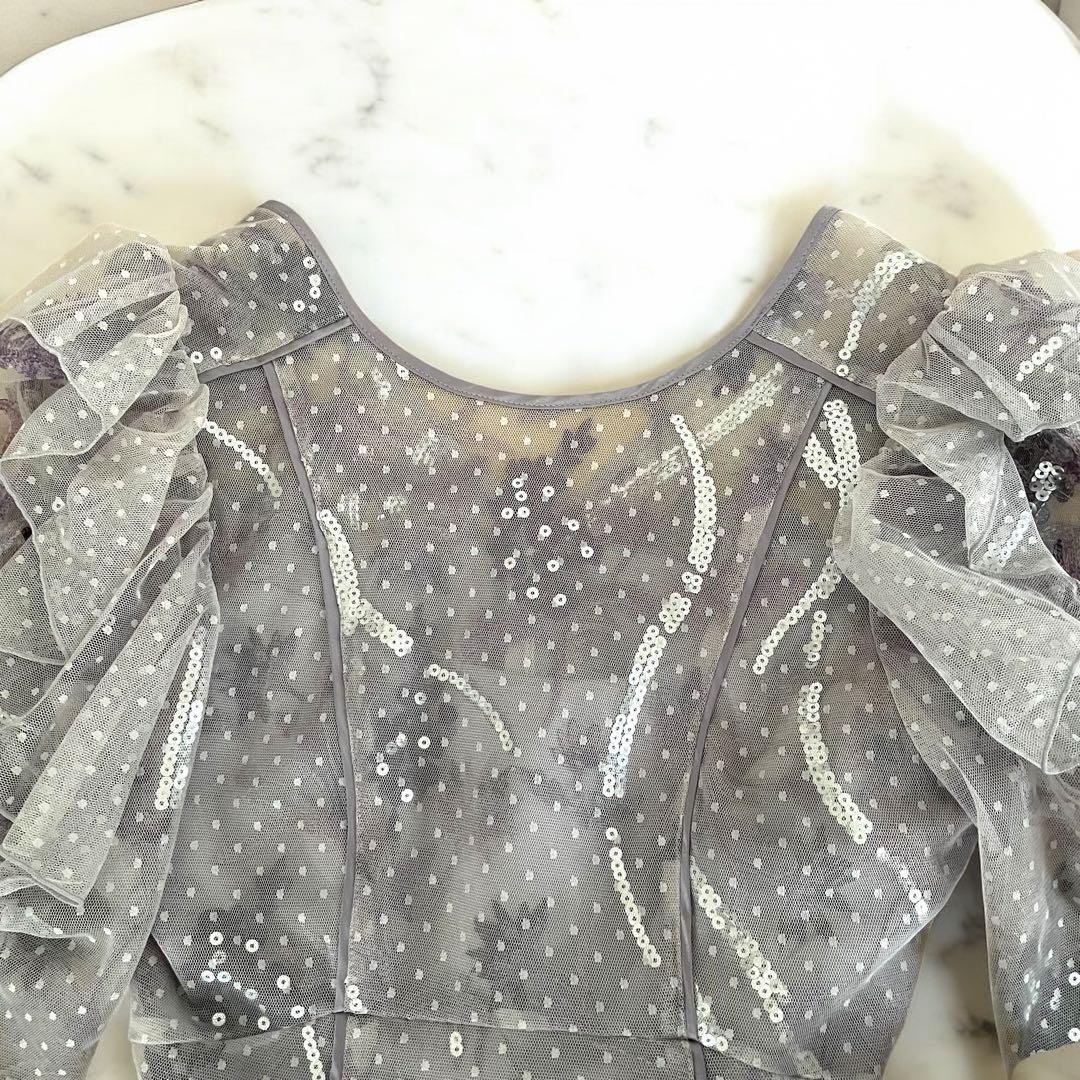 【最終価格】SNIDEL シャイニーエンブロイダリーワンピース