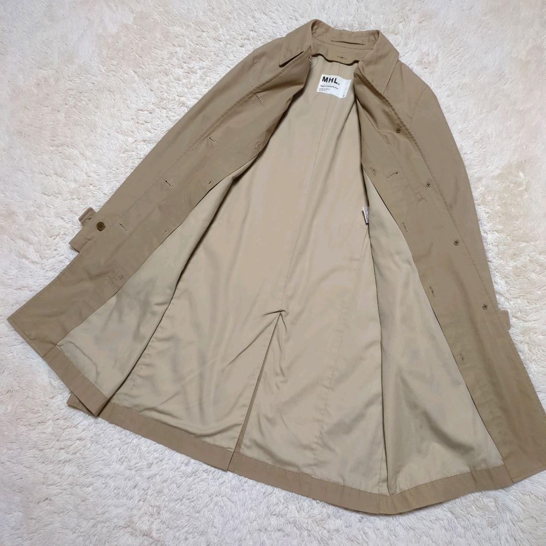 美品！マーガレットハウエル　2wayステンカラーコート　M　ダウンライナー付き