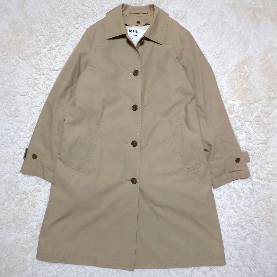 美品！マーガレットハウエル　2wayステンカラーコート　M　ダウンライナー付き