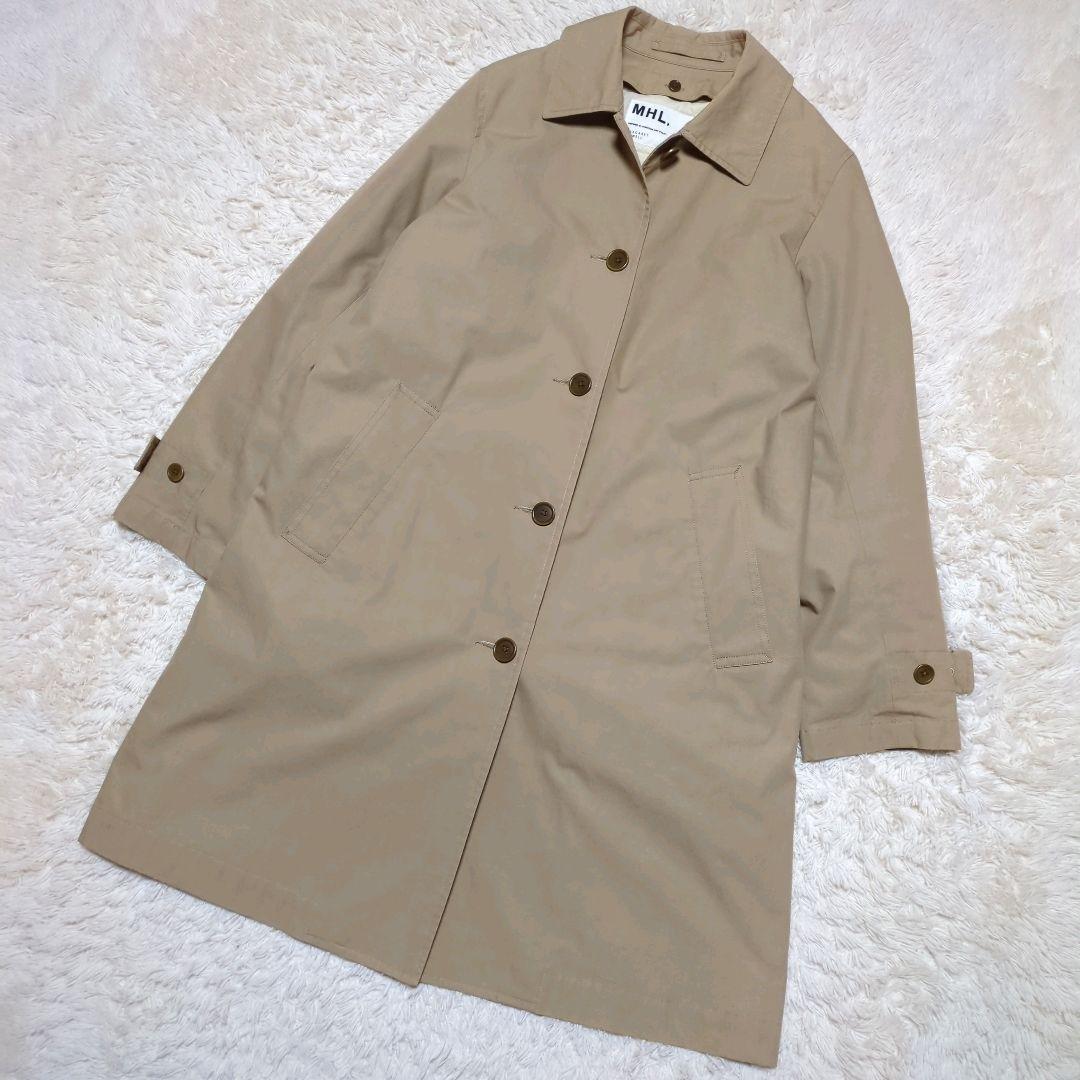 美品！マーガレットハウエル　2wayステンカラーコート　M　ダウンライナー付き