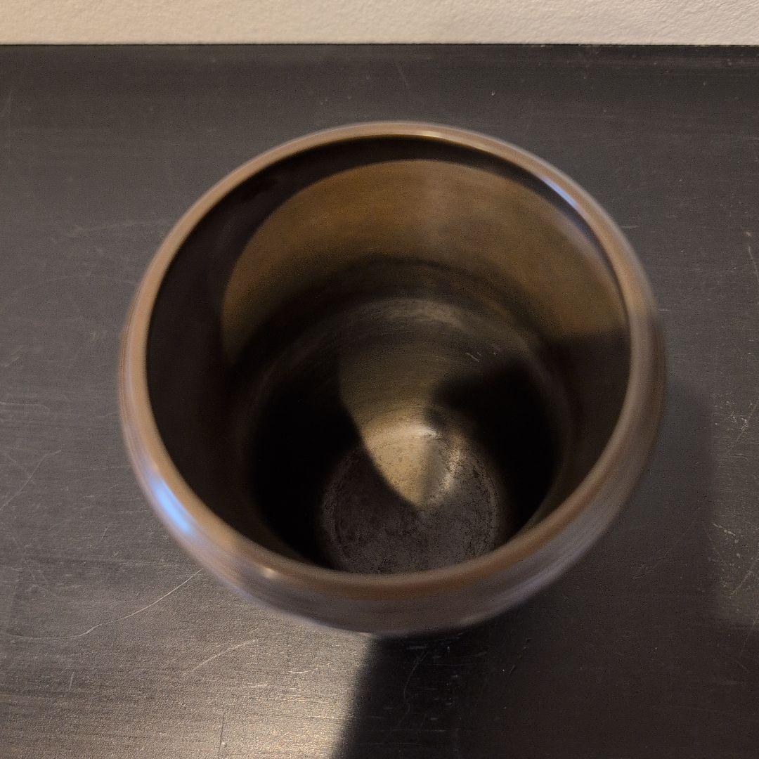 茶道具　砂張建水　棒の先　一ノ瀬宗辰造　合わせ箱