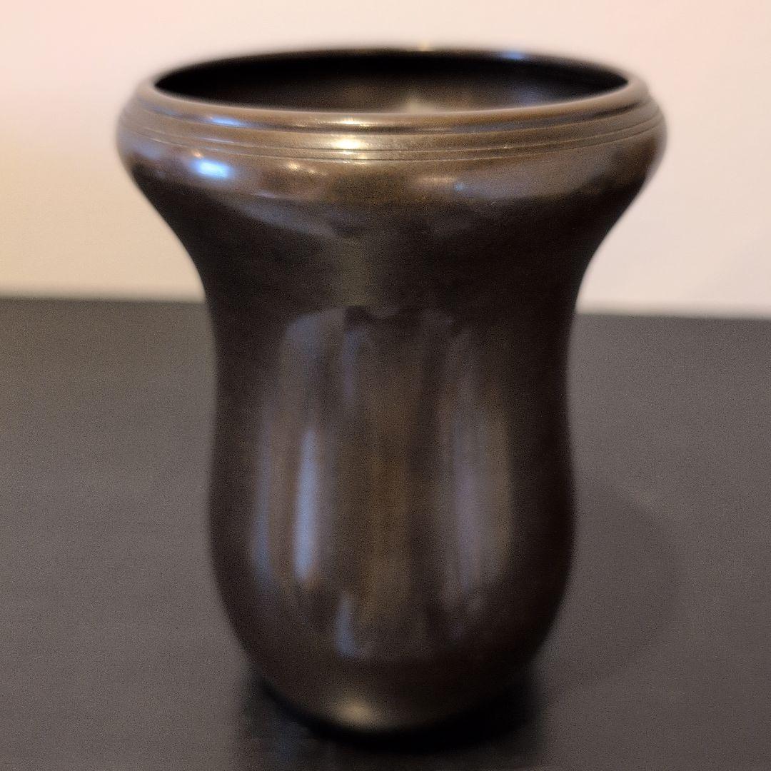 茶道具　砂張建水　棒の先　一ノ瀬宗辰造　合わせ箱