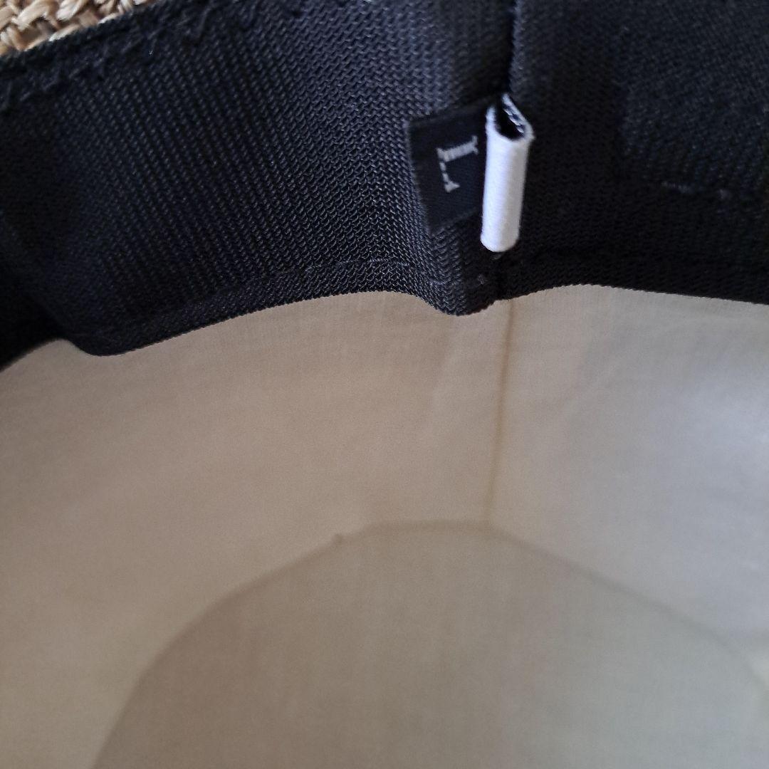 新品、未使用　mite えん帽子　トーク帽　Lサイズ