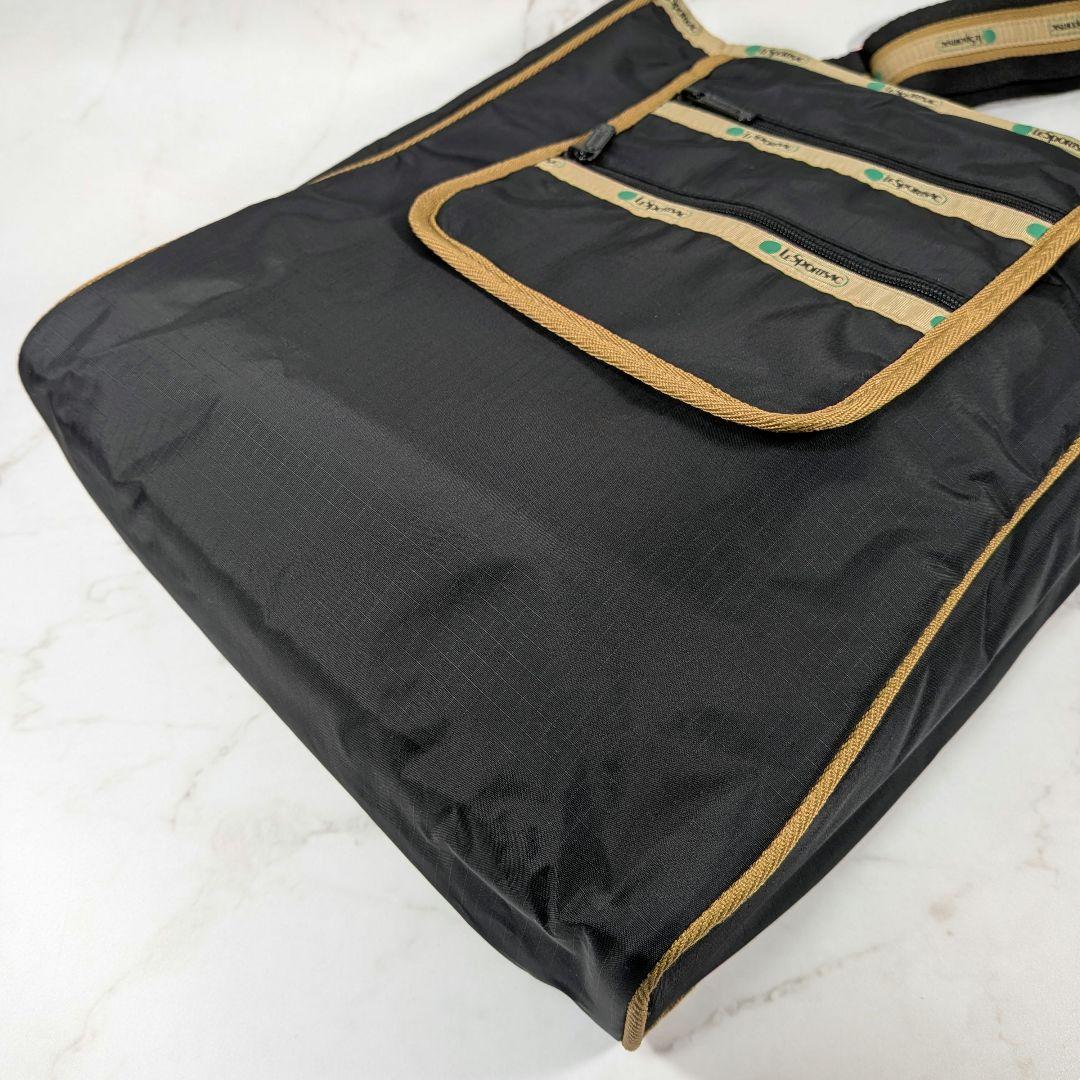 レスポートサック アトリエ2WAYトートバッグ べっ甲 ブラック