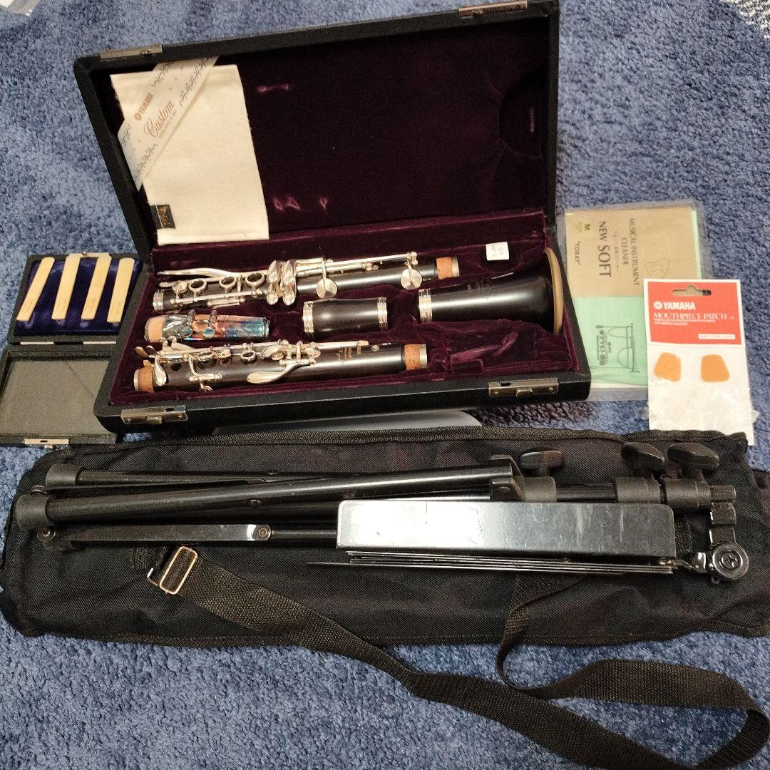 ヤマハ クラリネット本体 黒色 ケース付き