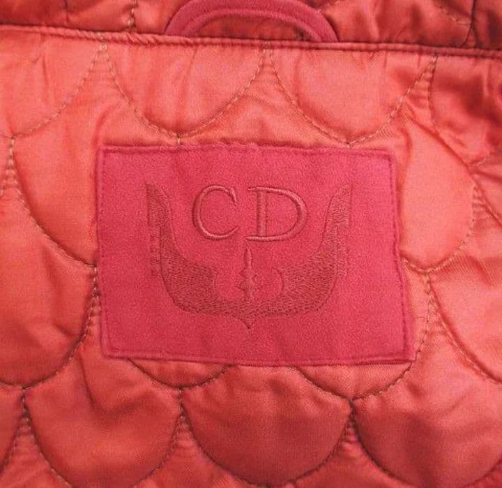 クリスチャンディオール　Christian Dior　赤　ダッフルコート　レッド