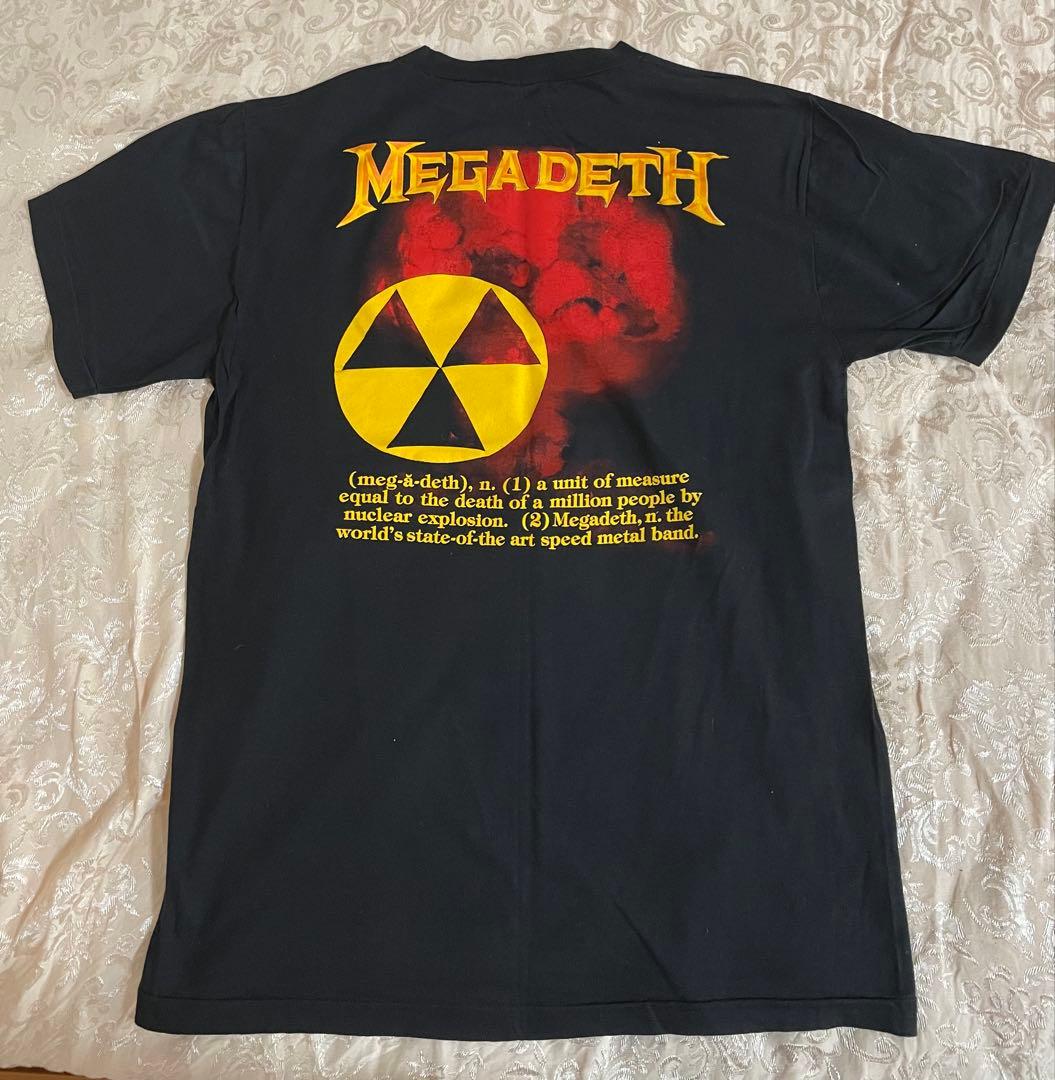 お値下げします！MEGADETH メガデス　Tシャツ　1988年　来日時購入