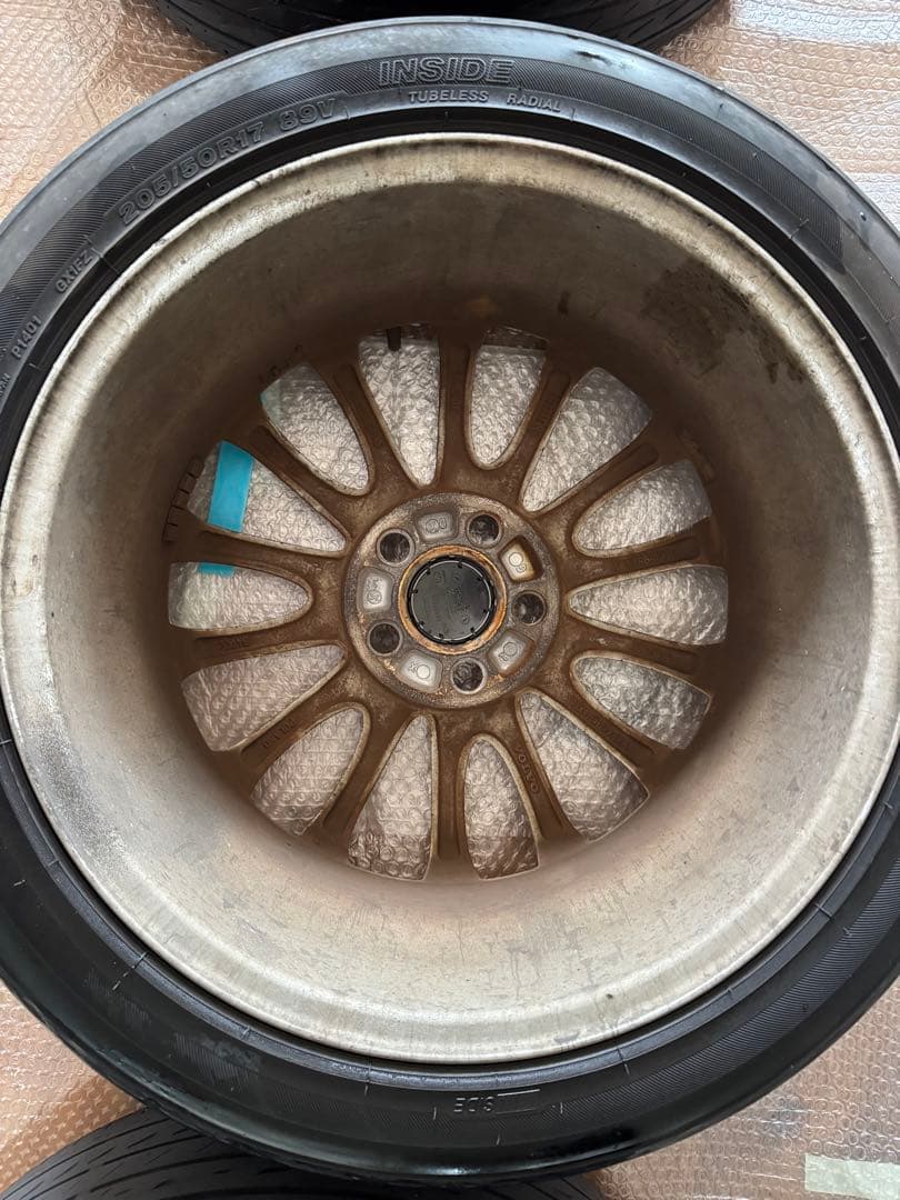 ボルボV50ホイールタイヤ4本セット