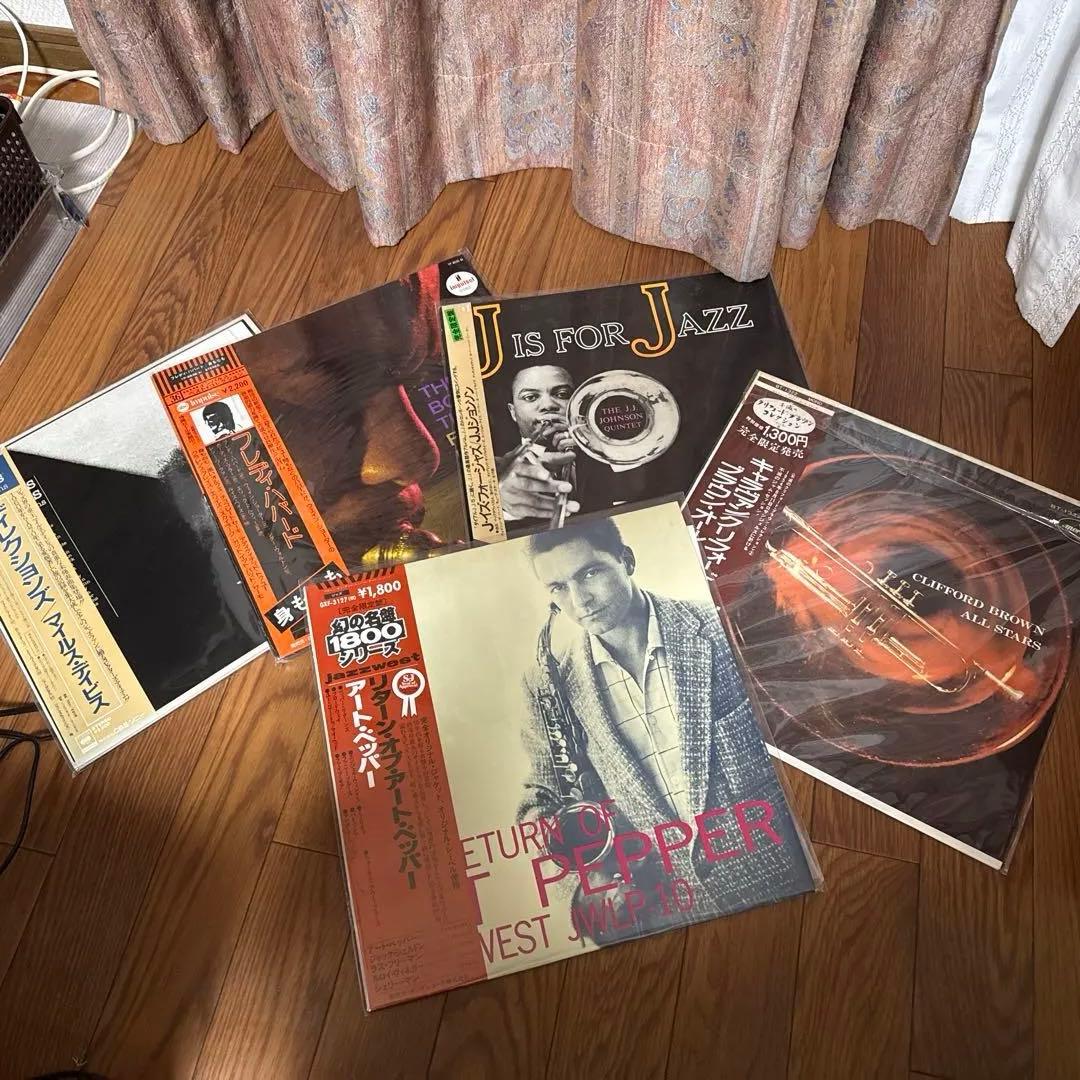 LP12in国内盤5枚/写真参照 盤ジャケ帯解説切れ無 マイルスデイビス2枚組他