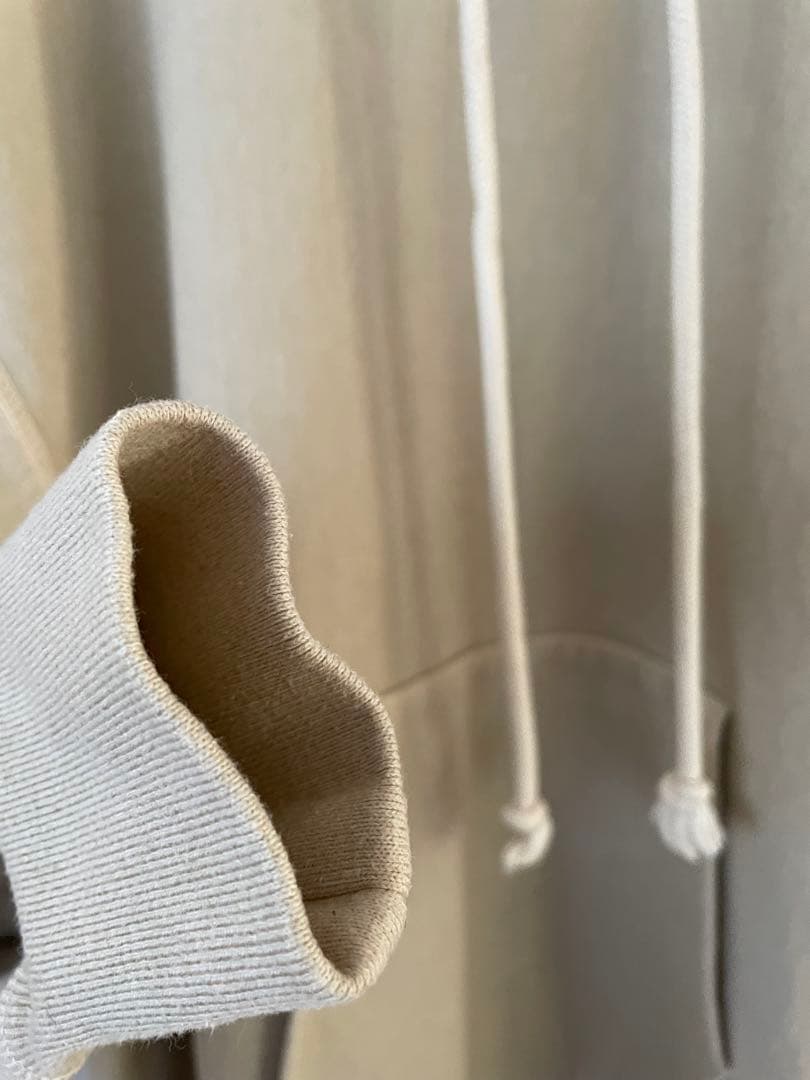 AURALEE プルオーバーパーカー　ベージュ　サイズ0