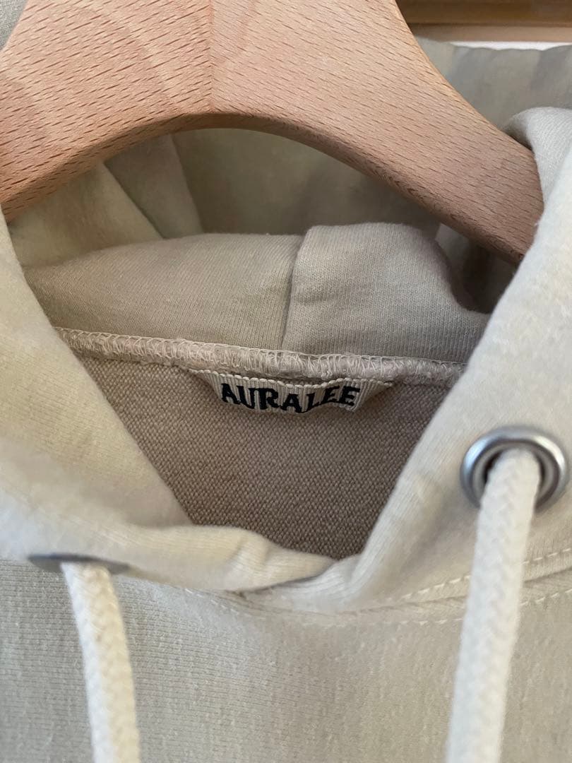 AURALEE プルオーバーパーカー　ベージュ　サイズ0