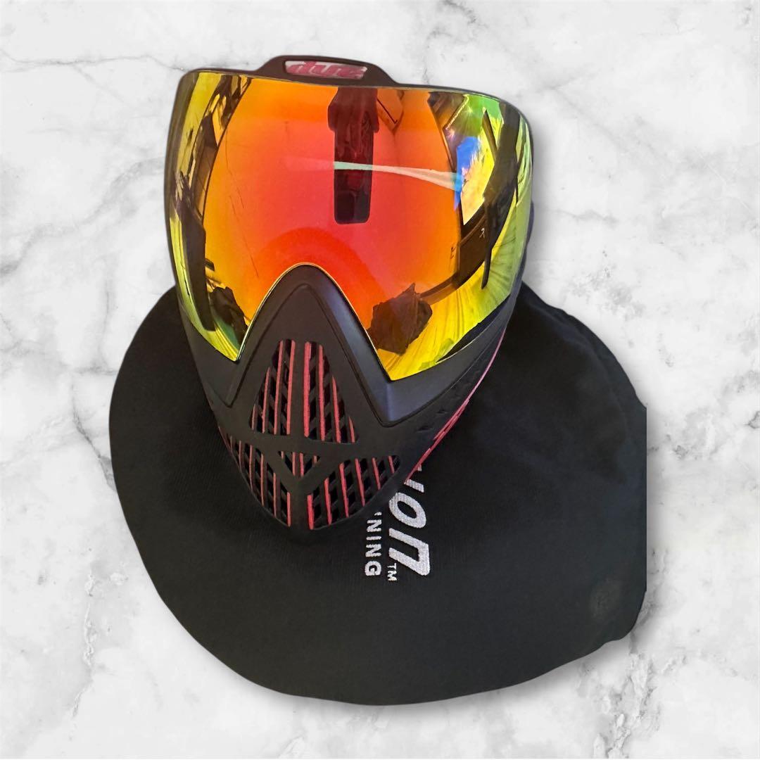 DYE i5 ゴーグル ブラック/レッド/ミラー