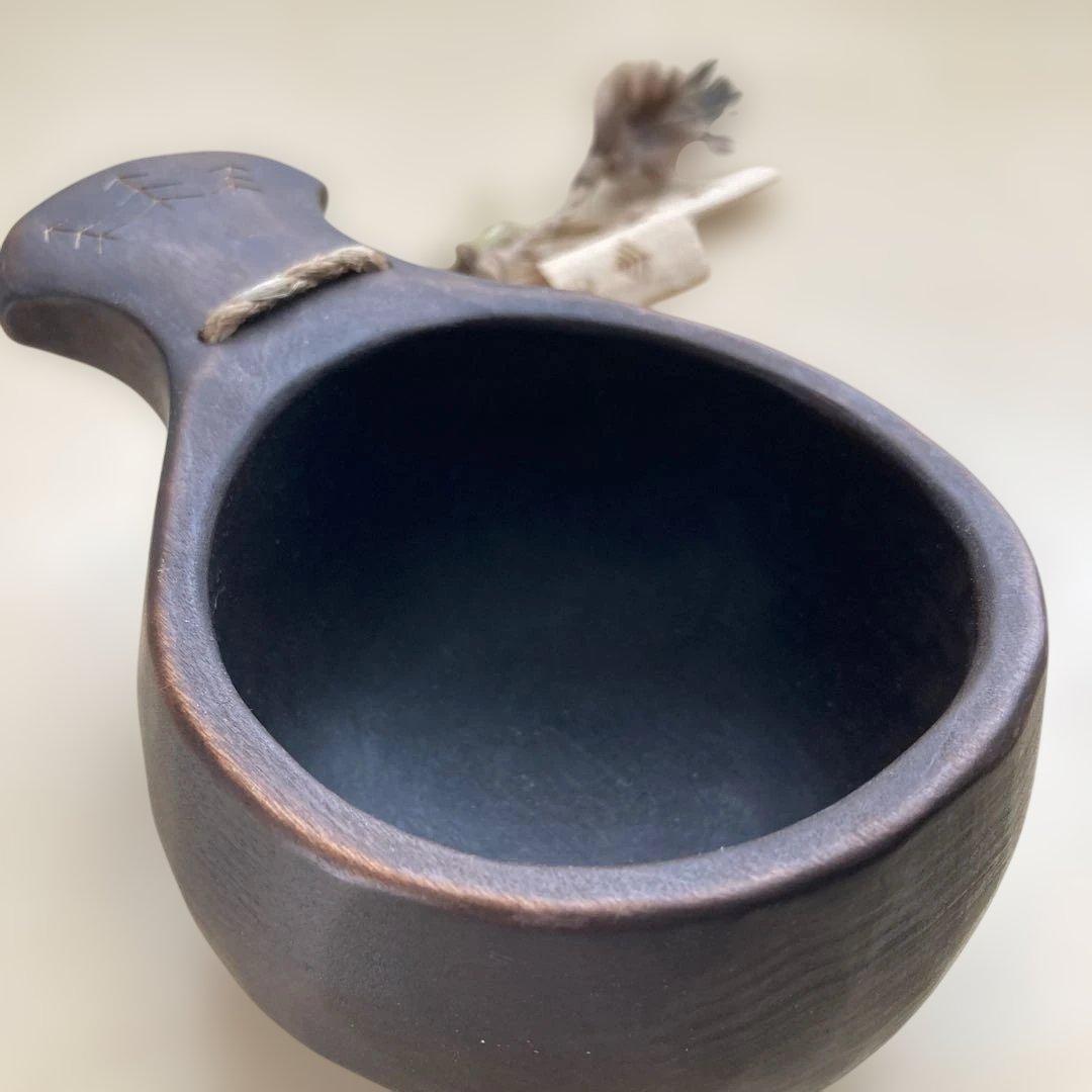 【新品】　ソウルオブシベリア　シャーマン 羽根　ペンダント NO.4103