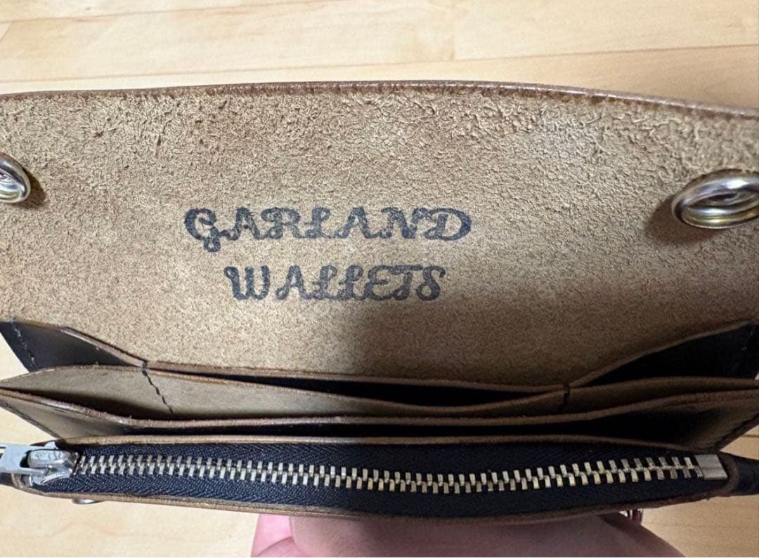 garland Wallets トラッカー　ウォレット　財布　ホースバット　馬革