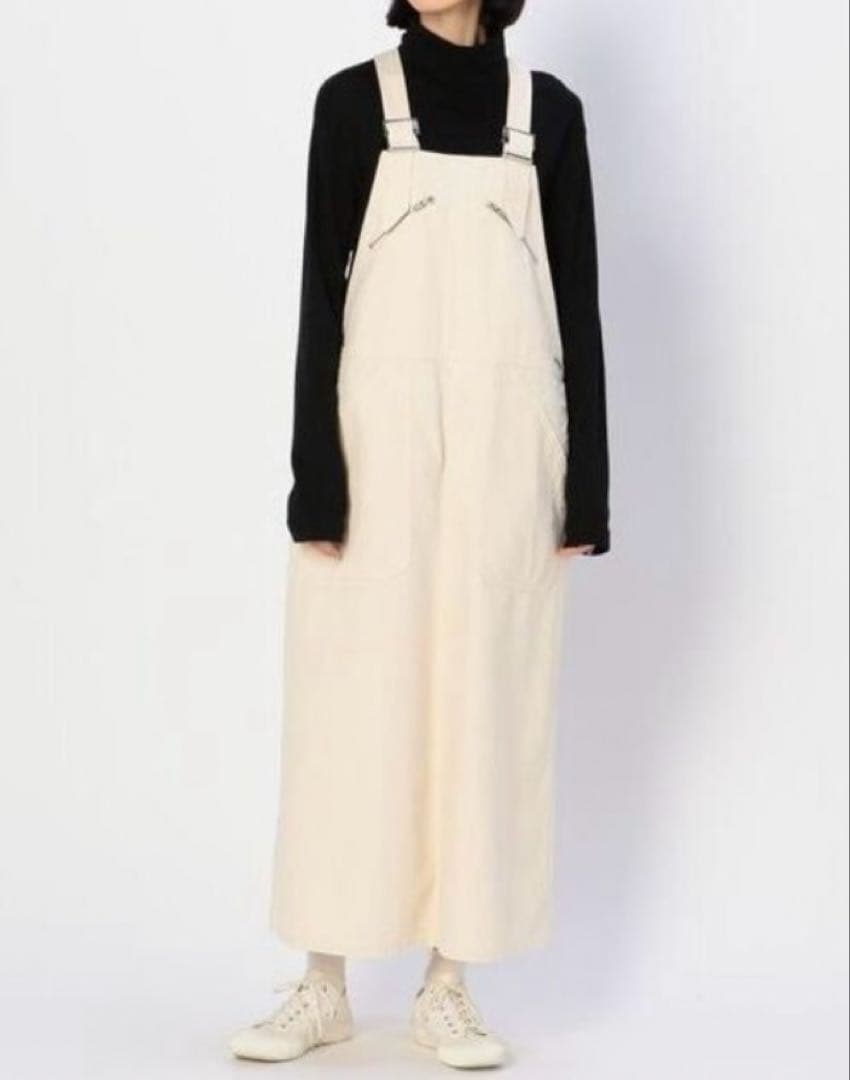 ダントン　サロペットスカート　エクリュ　36 新品