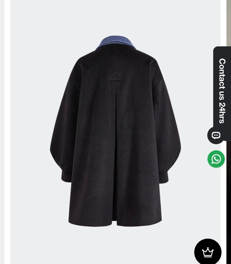 kuoseリボンカラーコート