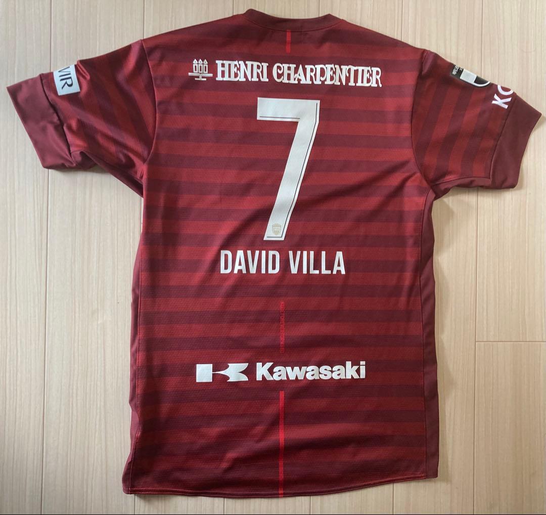 ヴィッセル神戸 ダビド・ビジャ 2019 オーセンティックユニフォーム 4XL