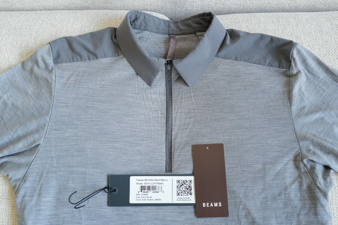 Veilance Frame SS Polo shirt XS グレー