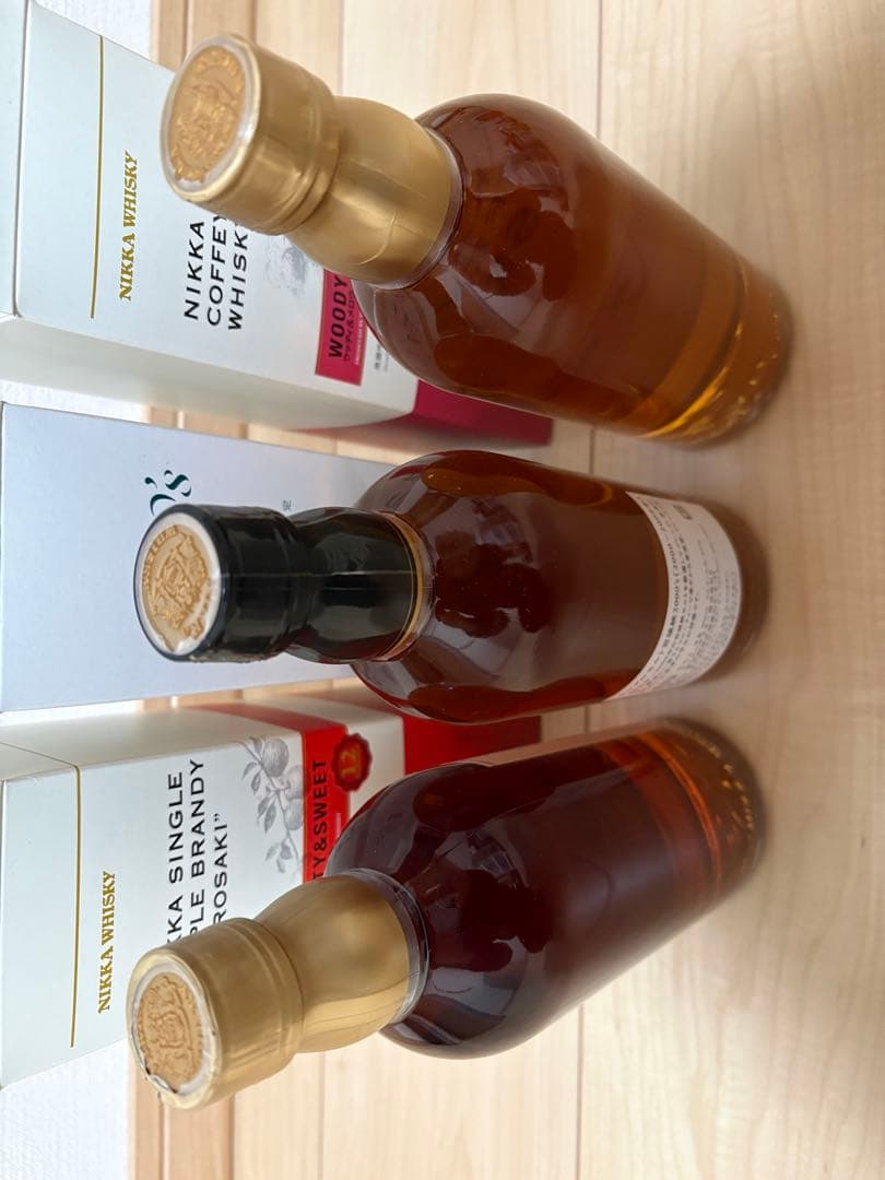 終売品宮城峡2000 カフェグレーンウッディ&メロウ　アップルブランデー弘前