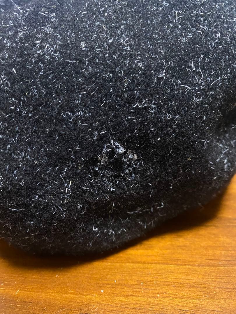 TENDERLOIN テンダーロイン ウール キャスケット ブラック ごま塩 L