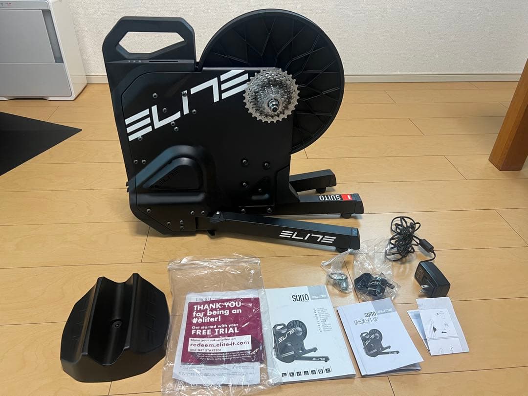 【ほぼ未使用・完動品】ELITE SUITO スプロケット・説明書・付属品完備