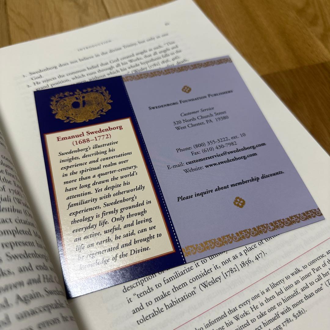 洋書 Heaven and Hell by Emanuel Swedenborg