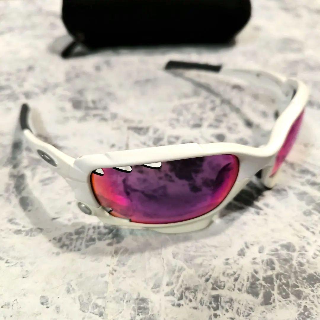 OAKLEY★サングラス★レーシングジャケット/ホワイト■付属品完備