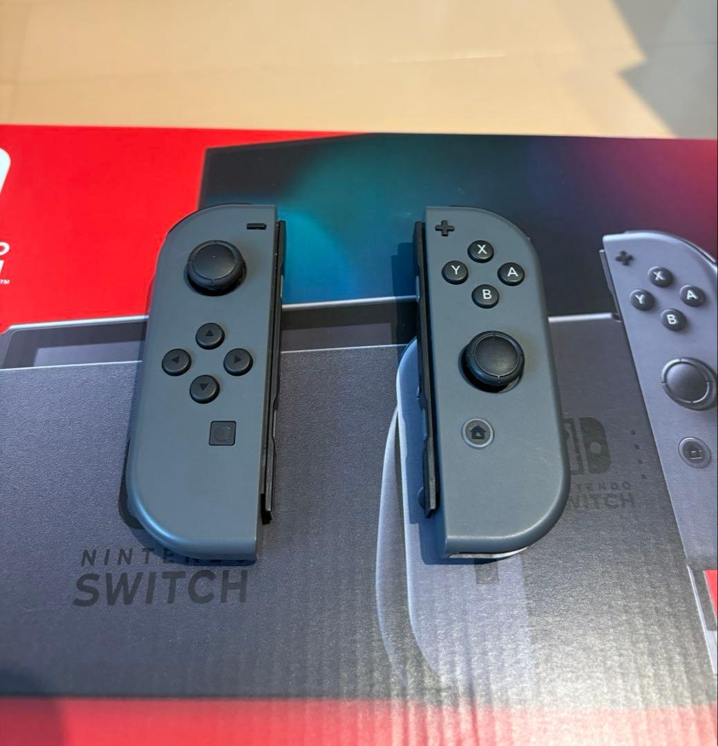 Nintendo Switch グレー 本体　付属品付き