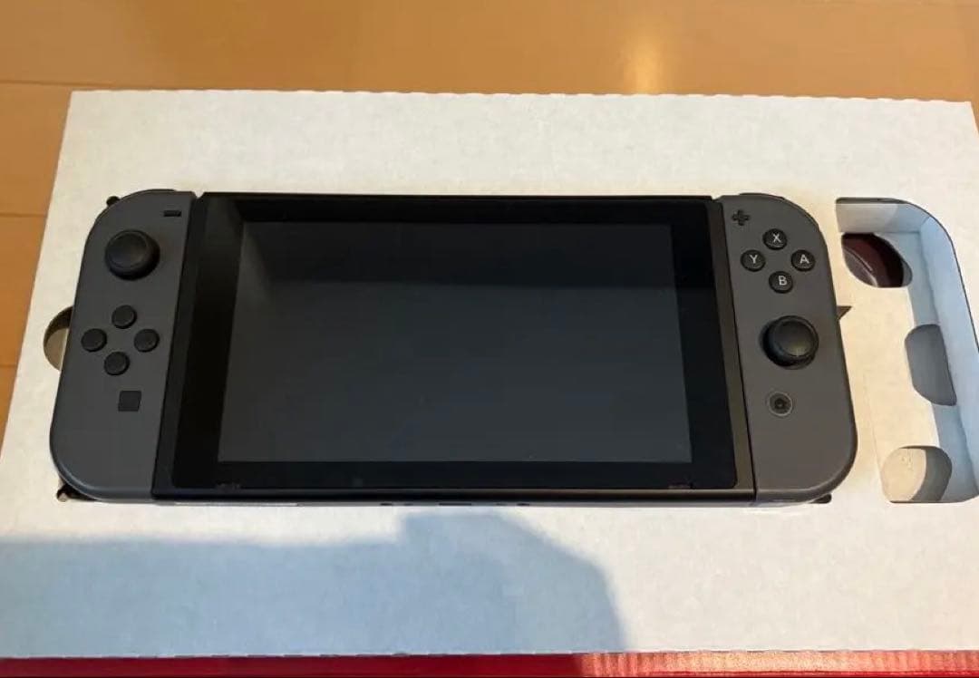 Nintendo Switch グレー 本体　付属品付き