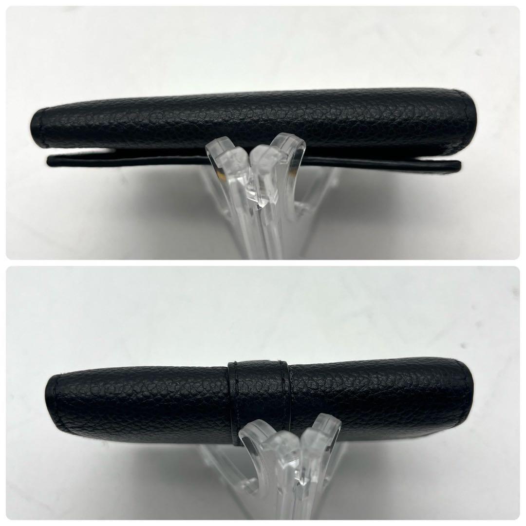 極美品 イヴサンローラン キーケース　6連　レザー　YSL カサンドラ 黒