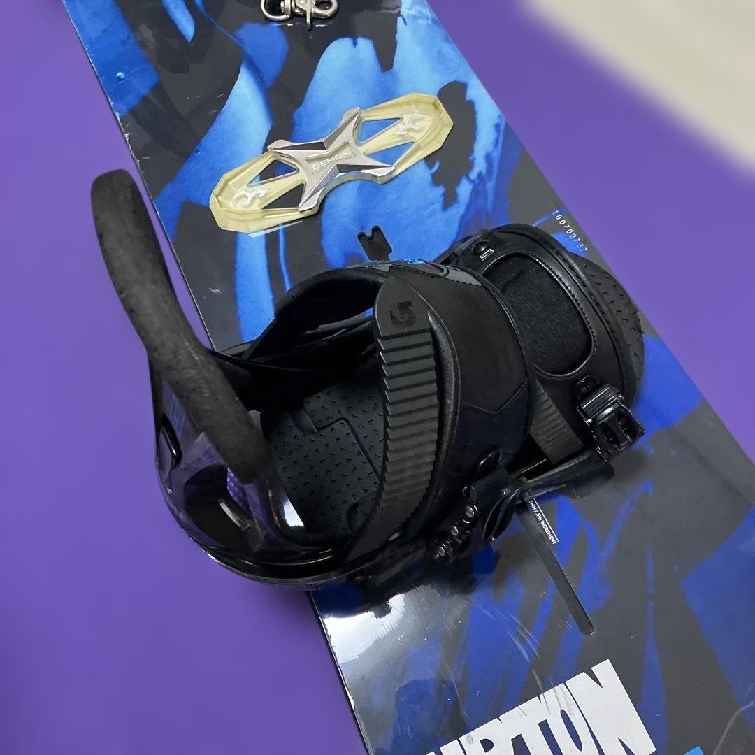 バートン板　Burton Clash 155cm スノーボード　ビンディング