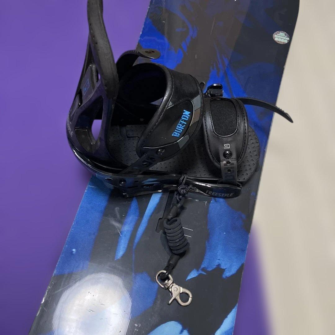 バートン板　Burton Clash 155cm スノーボード　ビンディング